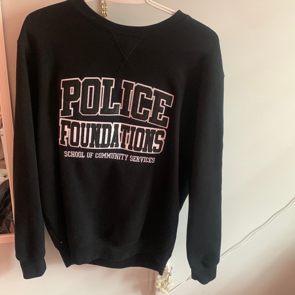 medium police foundation conestoga college sweater